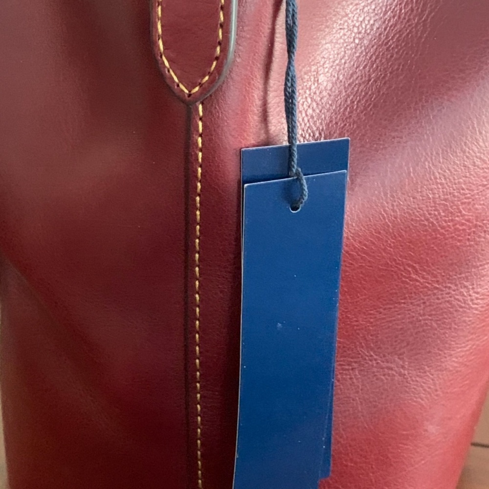 Dooney & Bourke Florentine Brenna Exquisite Leather Stunning Color - Picture 5 of 11